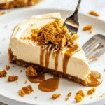 No Bake Biscoff Cheesecake: A Creamy, Dreamy Delight You’ll Love 5 sliced no bake biscoff cheesecake served