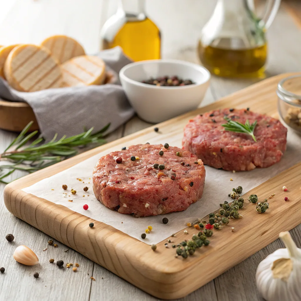 Joanna Gaines Burgers and Fries Recipe (Easy Homemade Family Favorite) joanna gaines burgers and fries recipe Joanna Gaines burger patty ingredients
