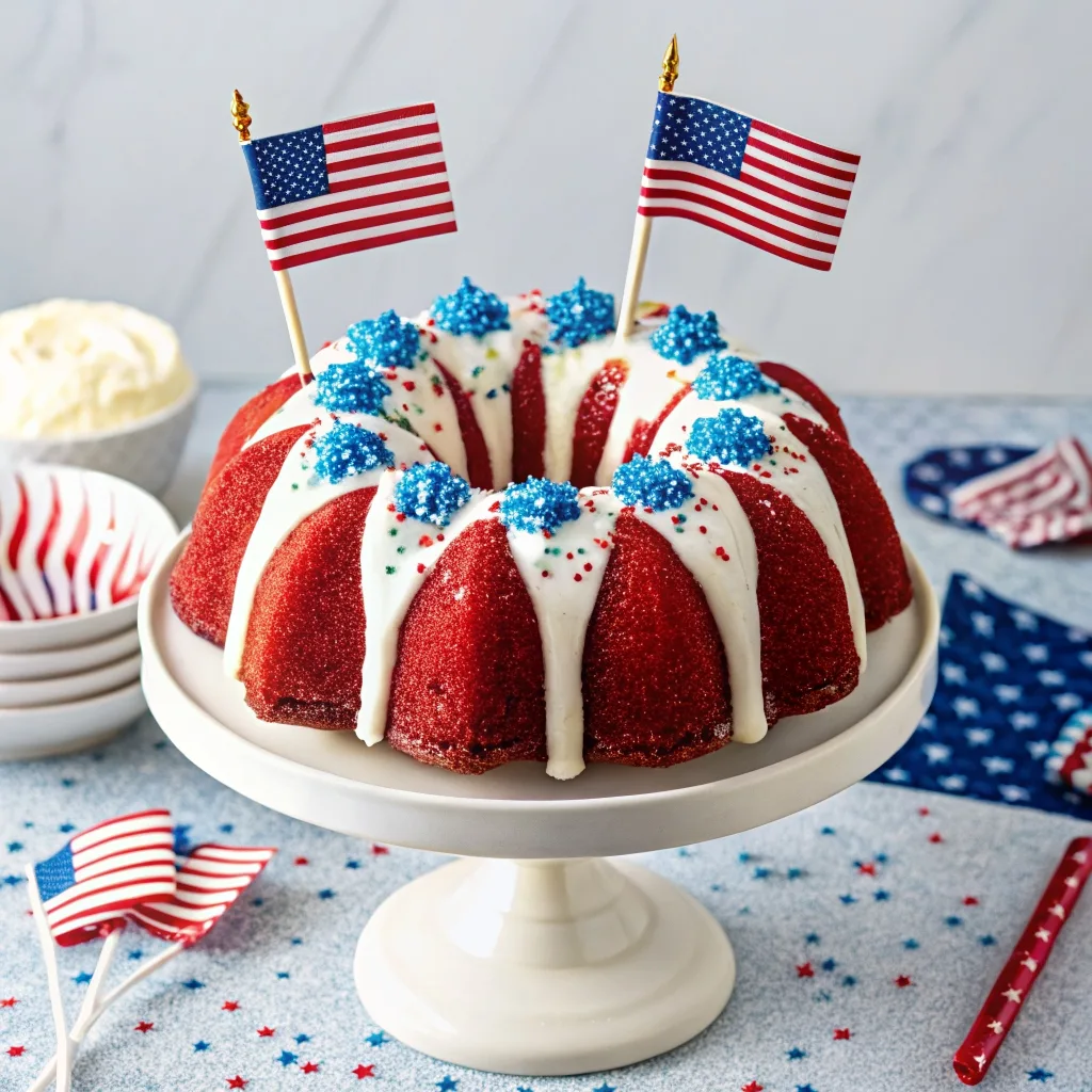 Red White Blue Bundt Cake – The Ultimate Patriotic Dessert Guide Red White Blue Bundt Cake red white blue bundt cake with patriotic decor