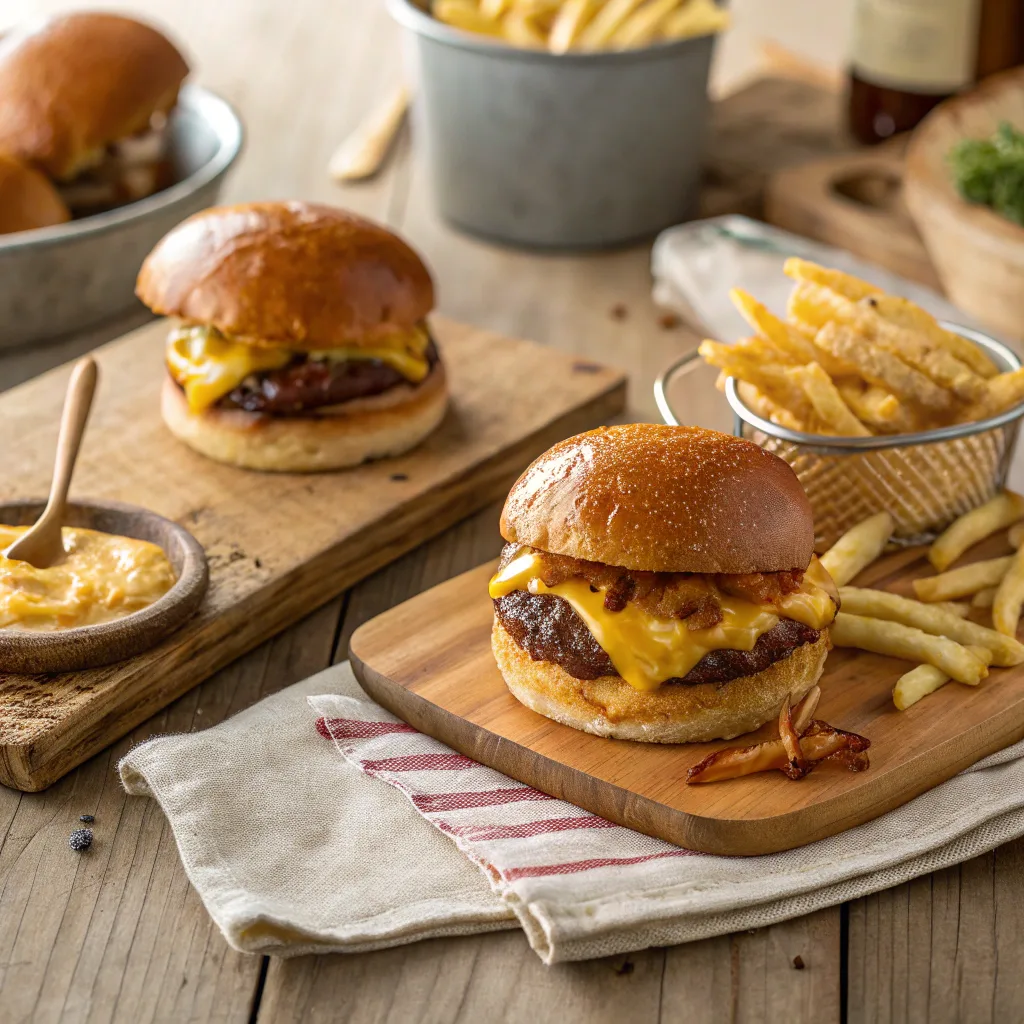 Joanna Gaines Burgers and Fries Recipe (Easy Homemade Family Favorite) joanna gaines burgers and fries recipe Joanna Gaines burgers and fries recipe