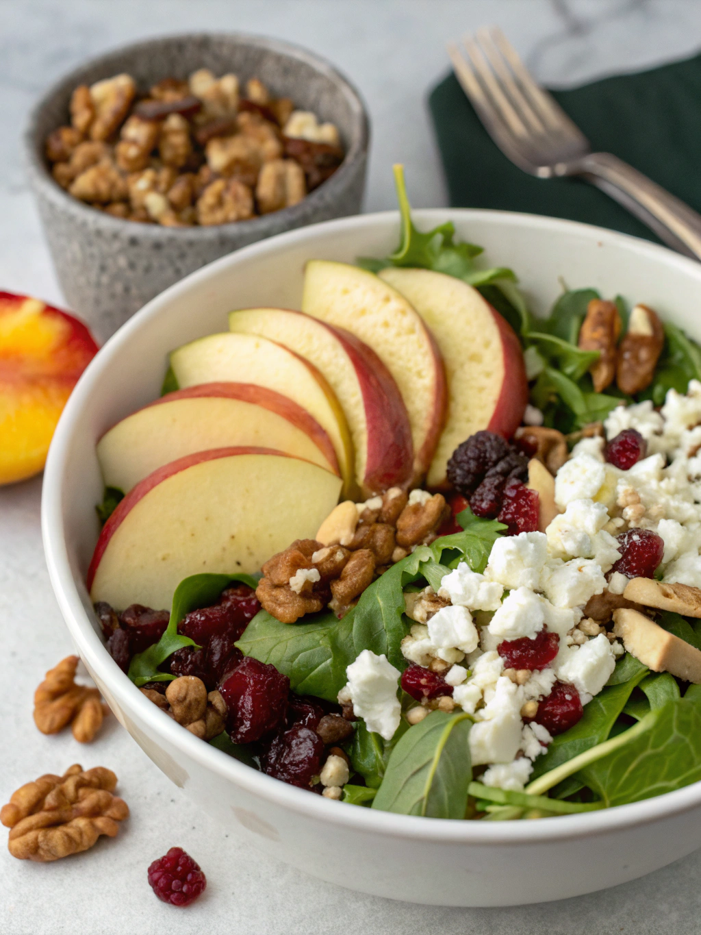 Autumn Harvest Honeycrisp Apple and Feta Salad Autumn Harvest Honeycrisp Apple and Feta Salad ingredients