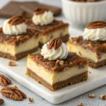pecan pie cheesecake bars