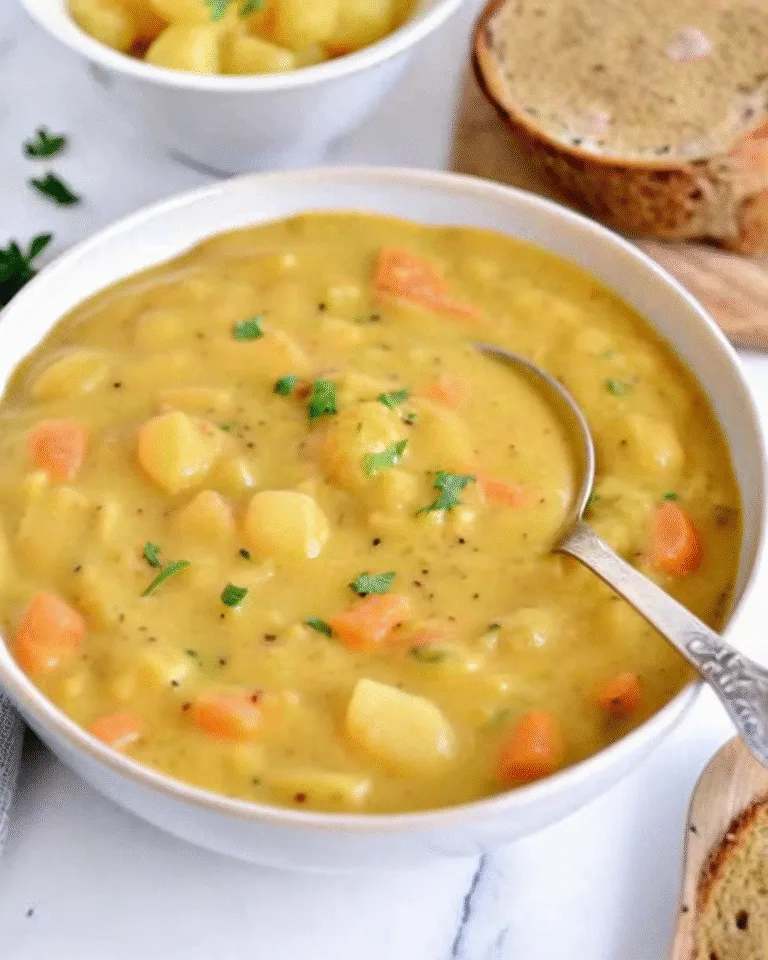 Vegan Carrot Potato Soup: A Creamy Bowl of Comfort