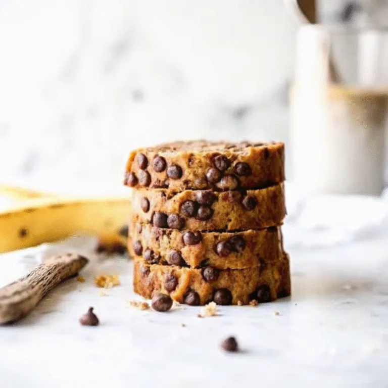 Super Moist Chocolate Chip Banana Bread Recipe