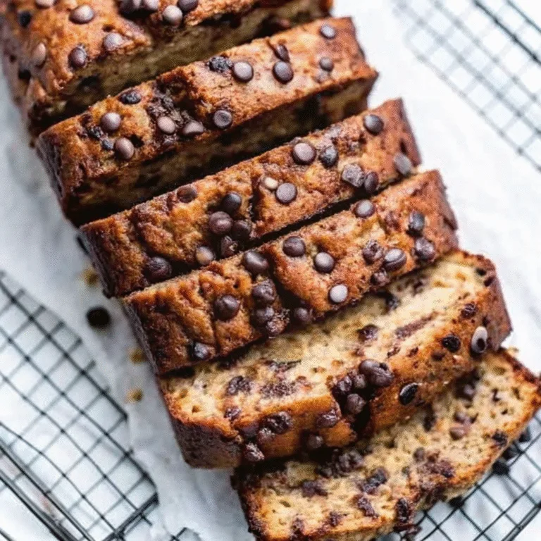Banana Bread Recipe – Super Moist & Easy Homemade Classic
