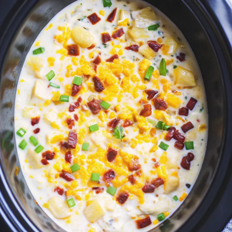 crockpot chicken corn chowder