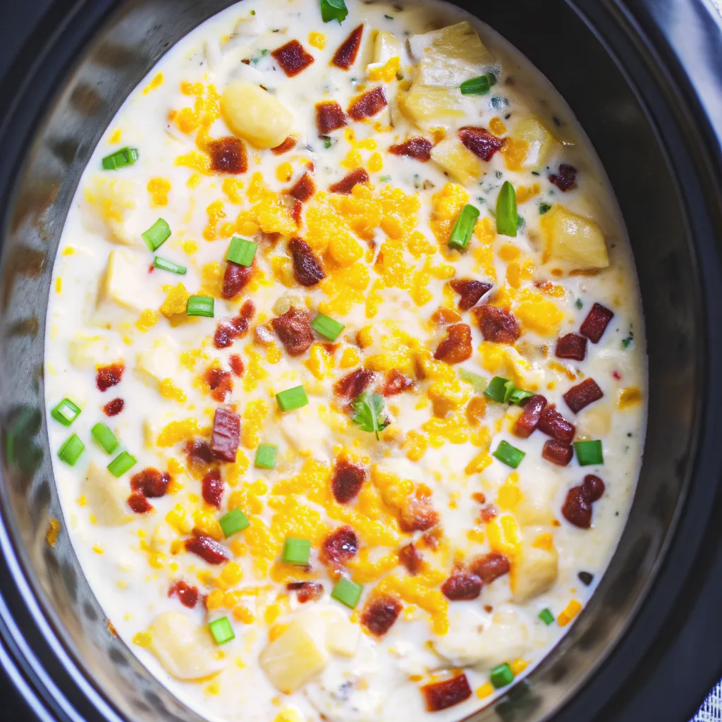 crockpot chicken corn chowder