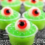 Creepy Halloween Eyeball Jello Shots