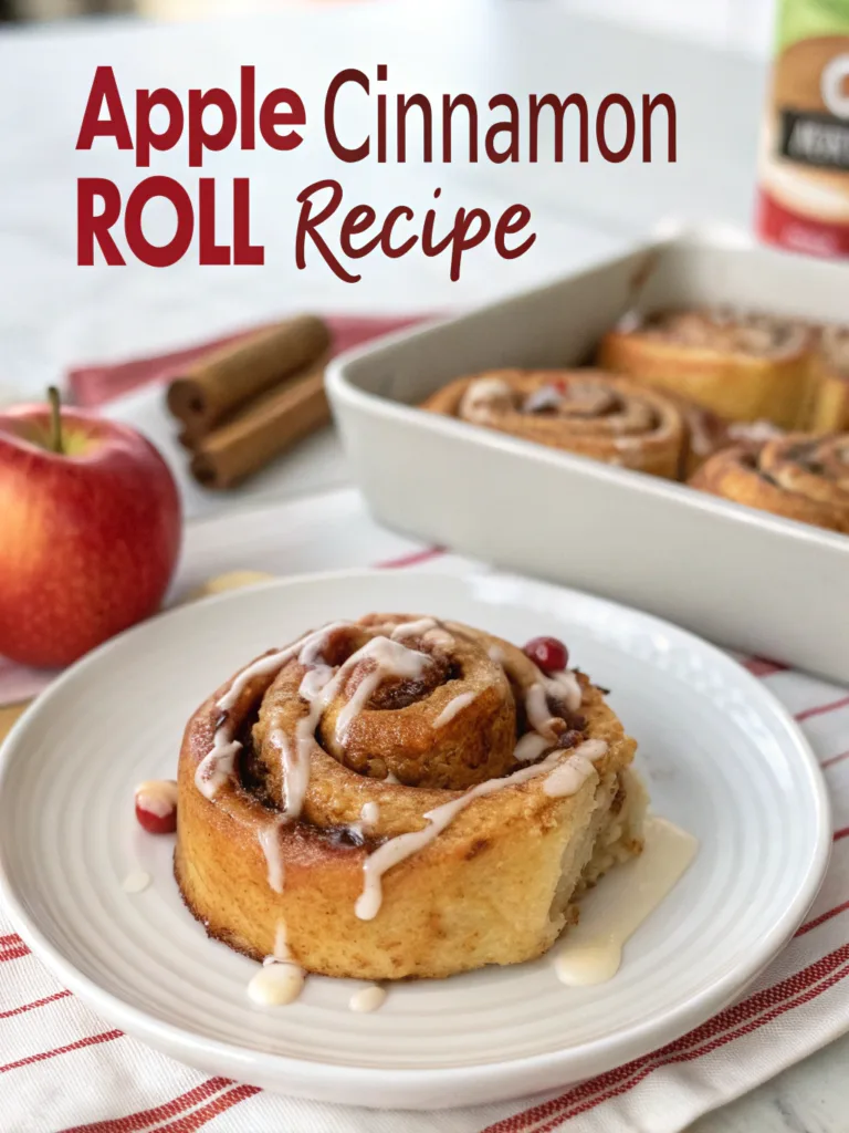 Apple Cinnamon Roll