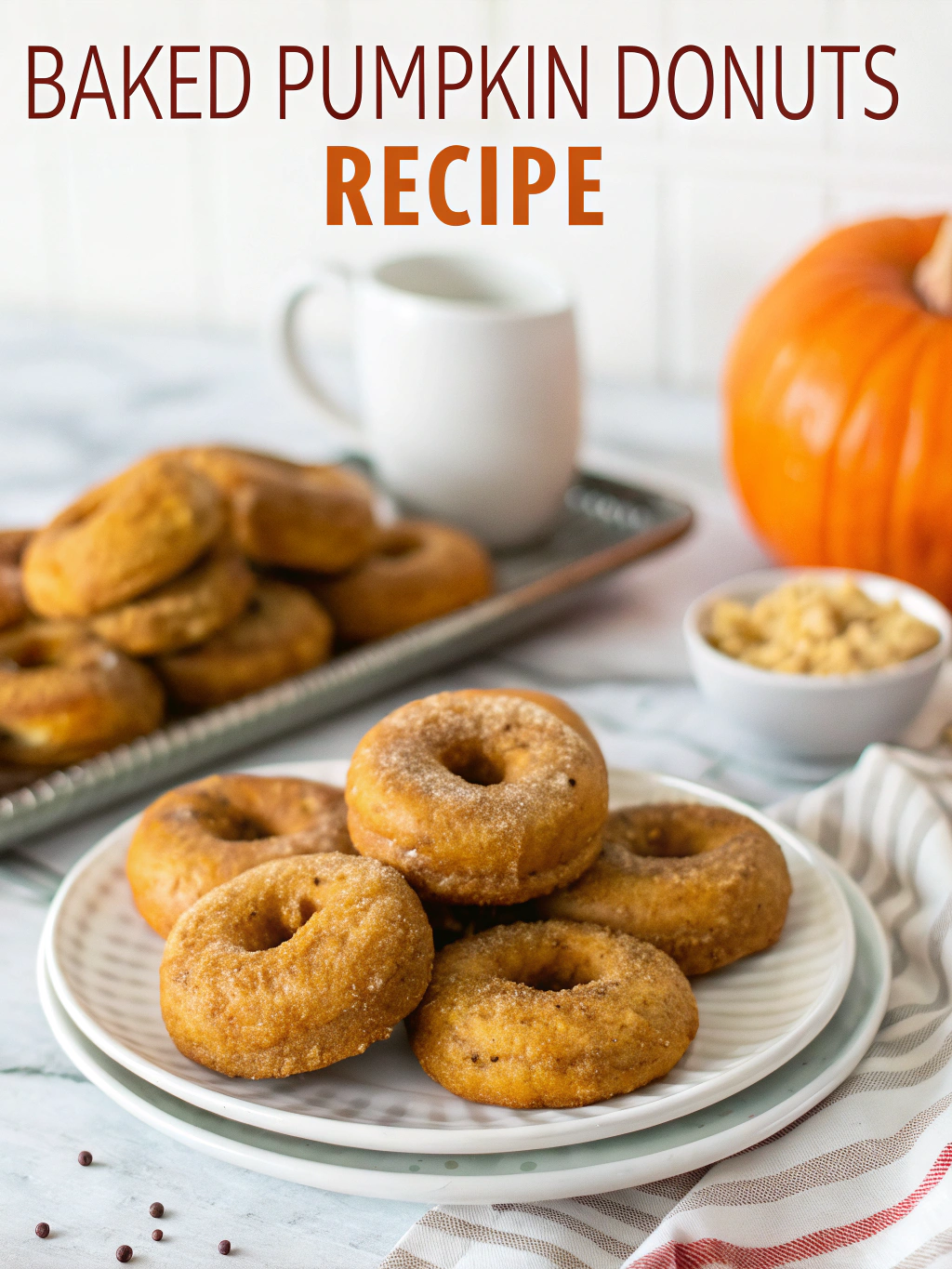Baked Pumpkin Donuts