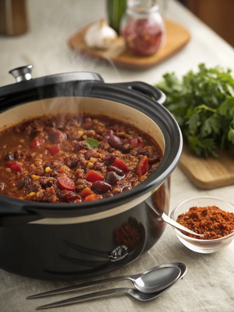 Chili Recipe Crockpot