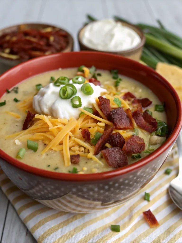 Classic Loaded Potato Soup