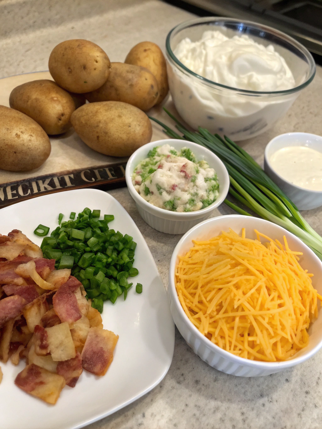 Copycat Outback Loaded Baked Potato Soup Recipe ingredients