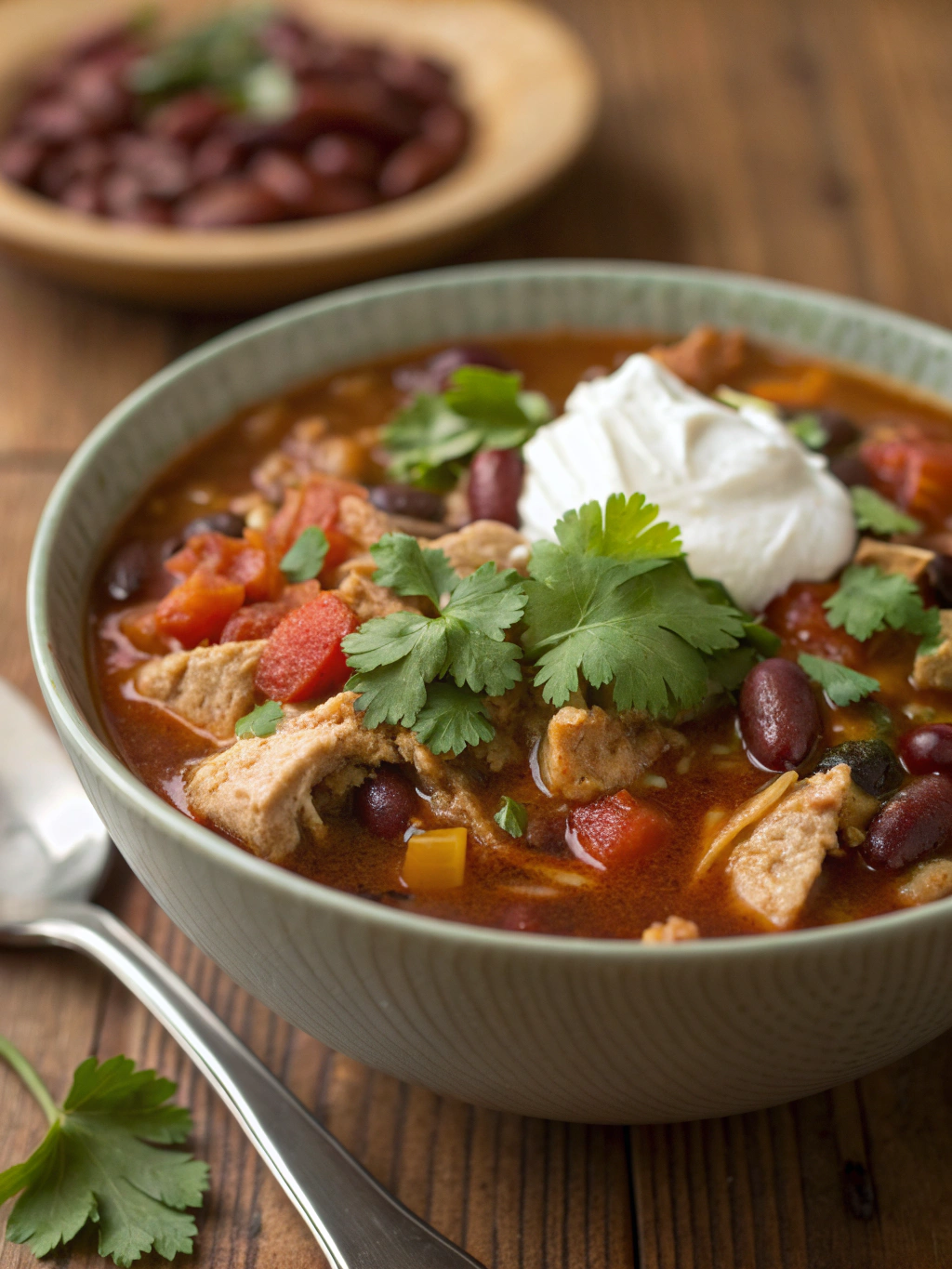 Delicious Turkey Taco Soup