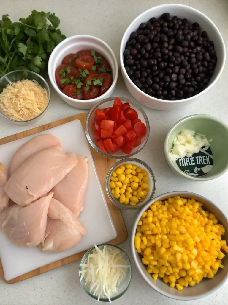 Easy Chicken Taco Soup Recipeingredients