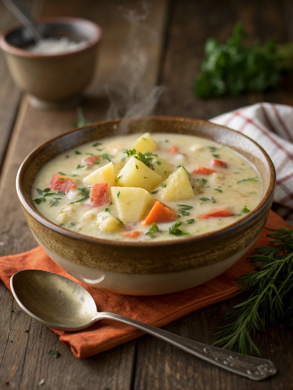 Easy Crockpot Potato Soup—Great for Winter!