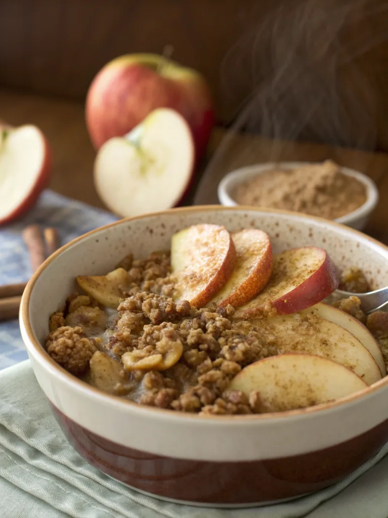 Featuring warm cinnamon apples and a brown sugar oat topping, this apple crisp takes half the time an… | Apple crisp recipes, Easy apple crisp recipe, Apple recipes