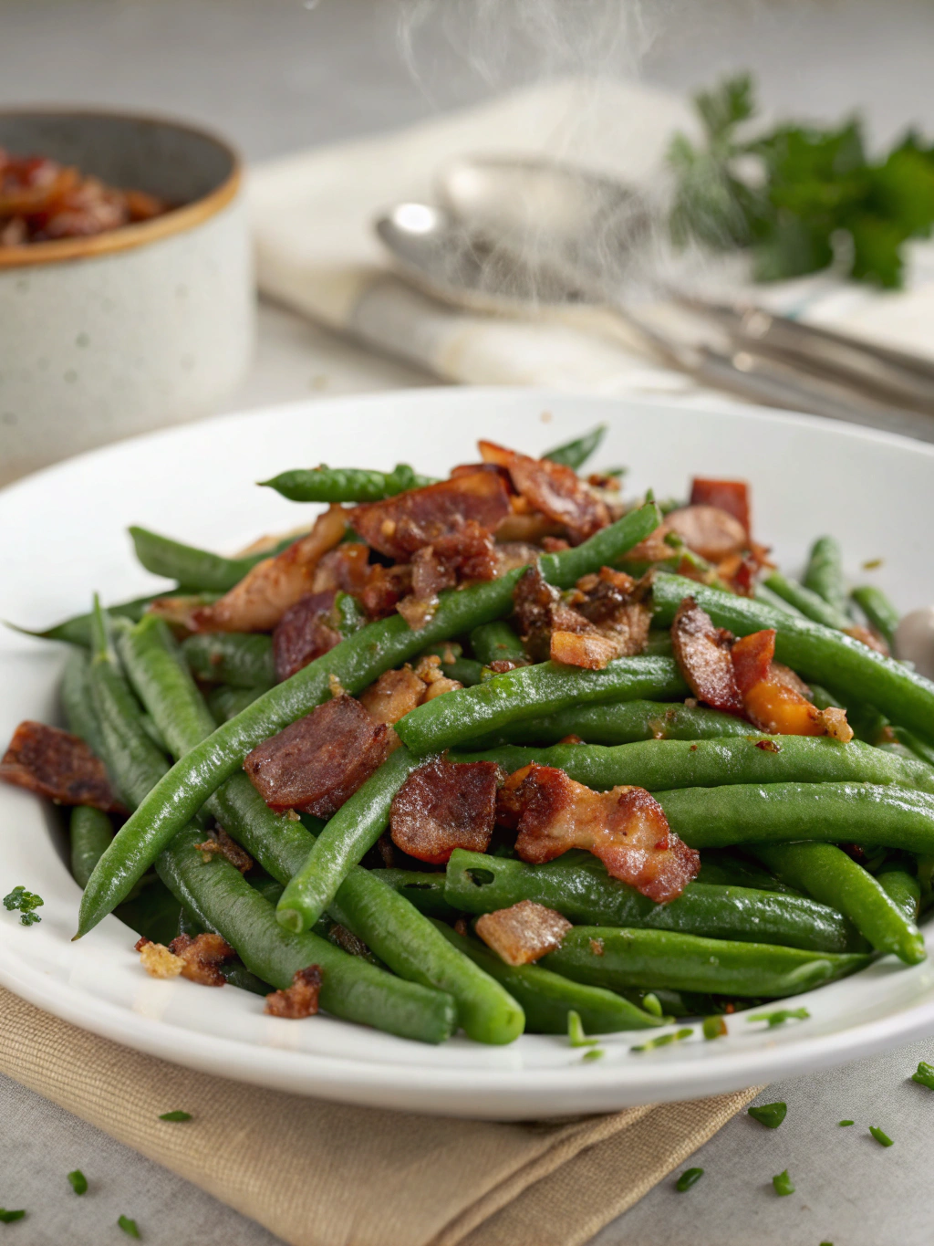 Fresh Southern Green Beans with Bacon: Best Recipeingredients