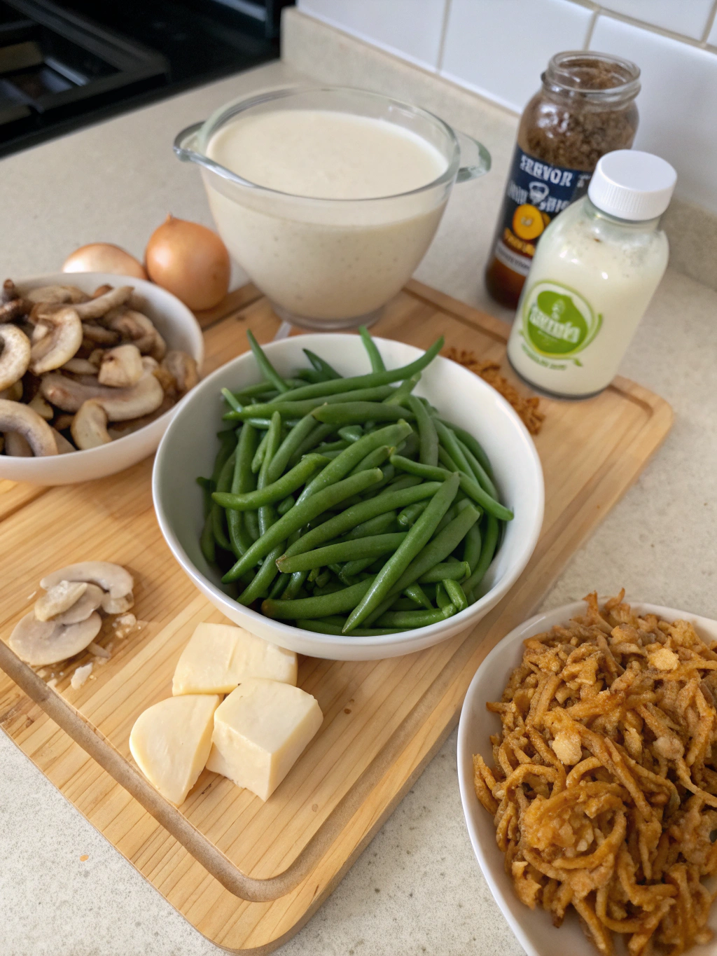 Perfect Green Bean Casserole: A Classic Thanksgiving Side Dish Made Easy Green Bean Casserole ingredients