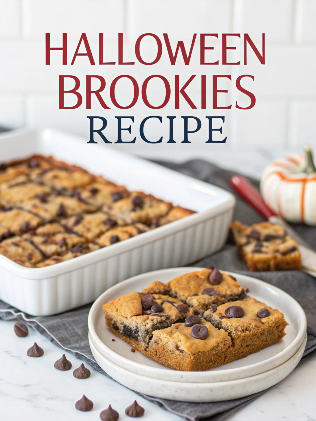 Halloween Brookies