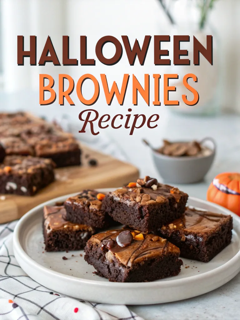 Halloween Brownies Recipe
