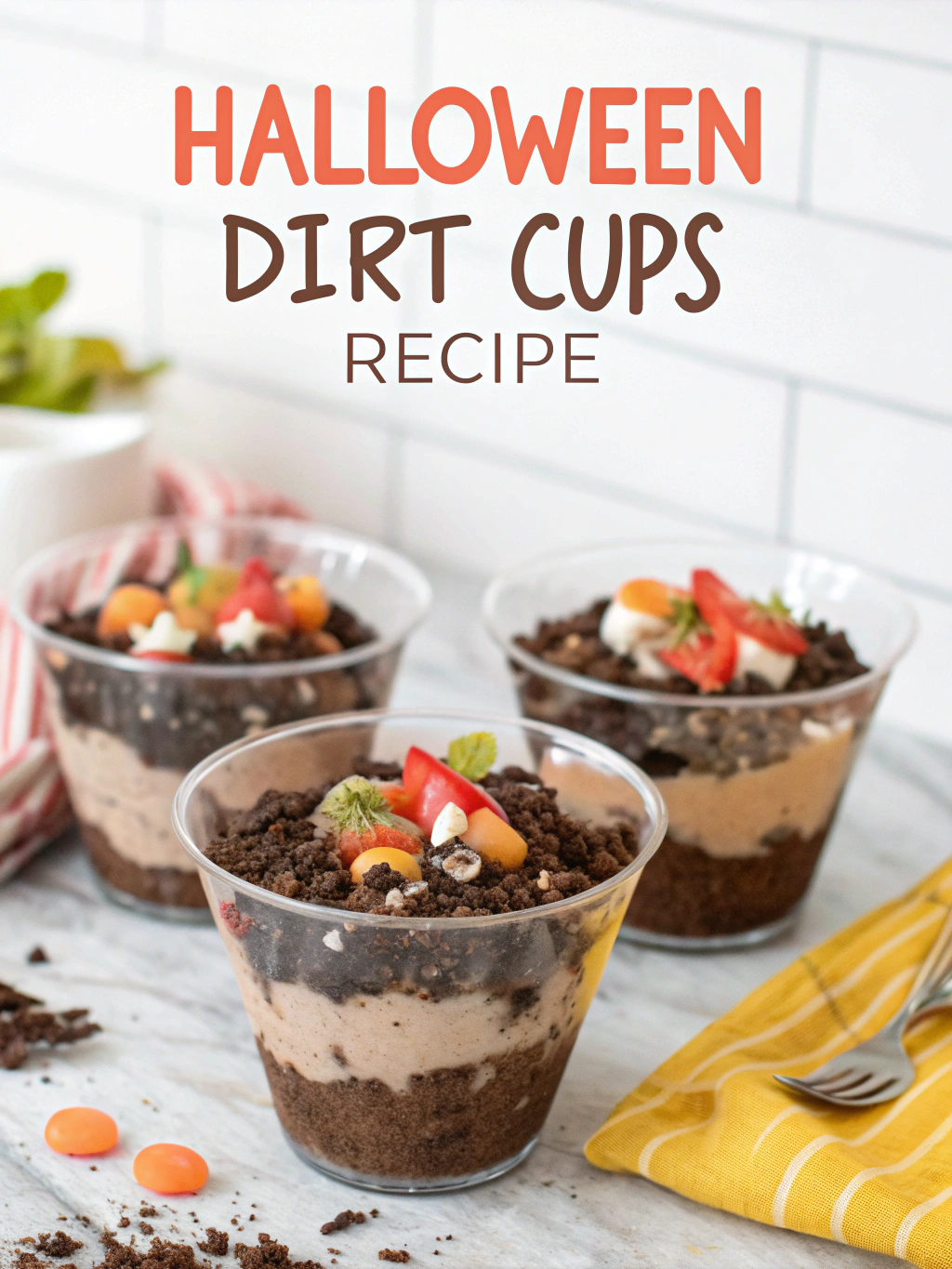 Halloween Dirt Cups