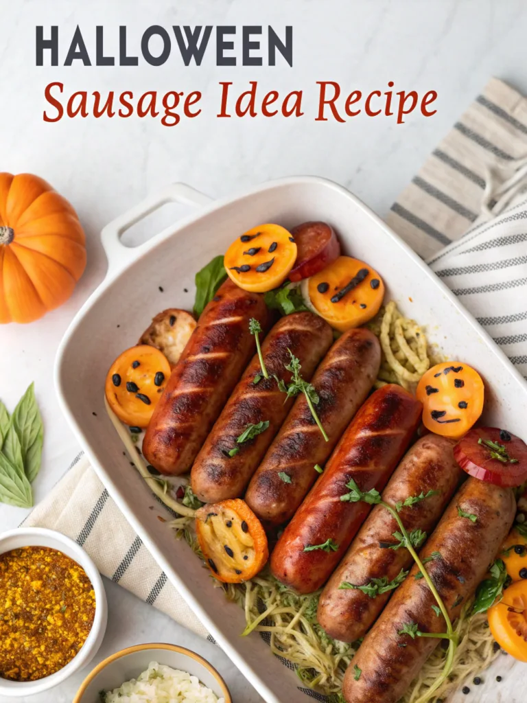 Halloween Sausage Idea