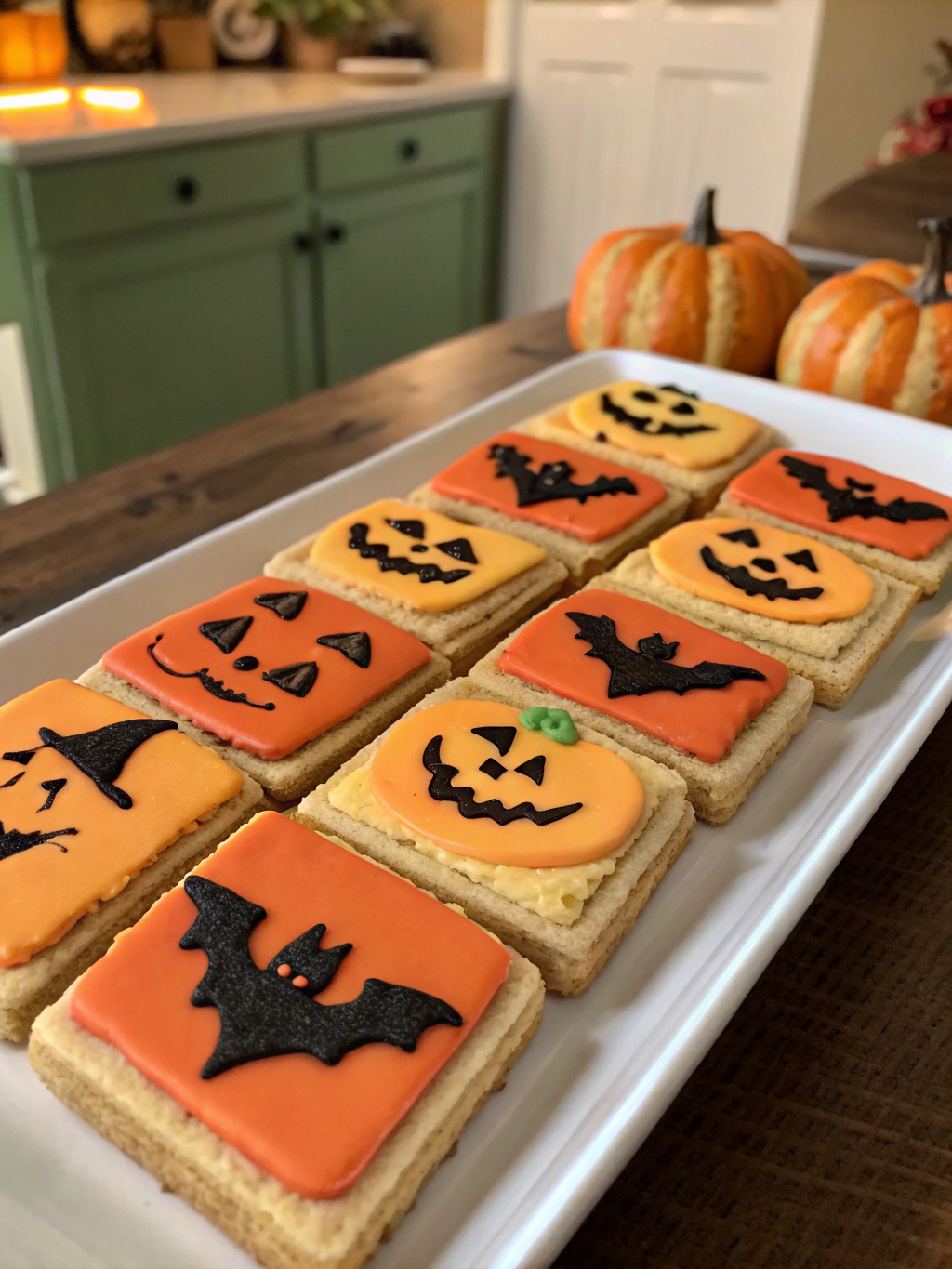 Halloween Sugar Cookie Barsingredients