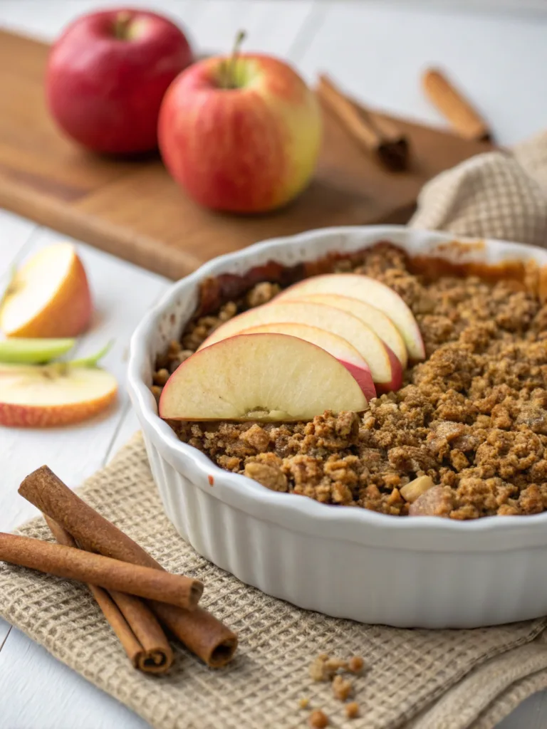 Healthy Apple Crisp