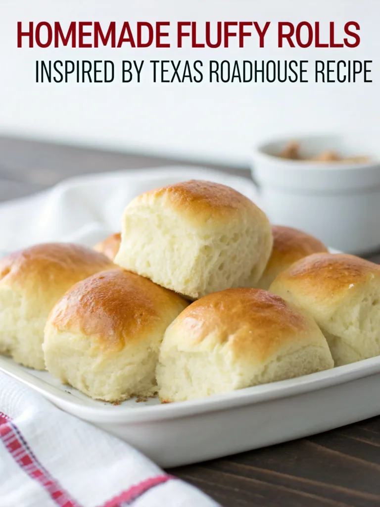 Homemade Fluffy Rolls Inspired by Texas Roadhouse