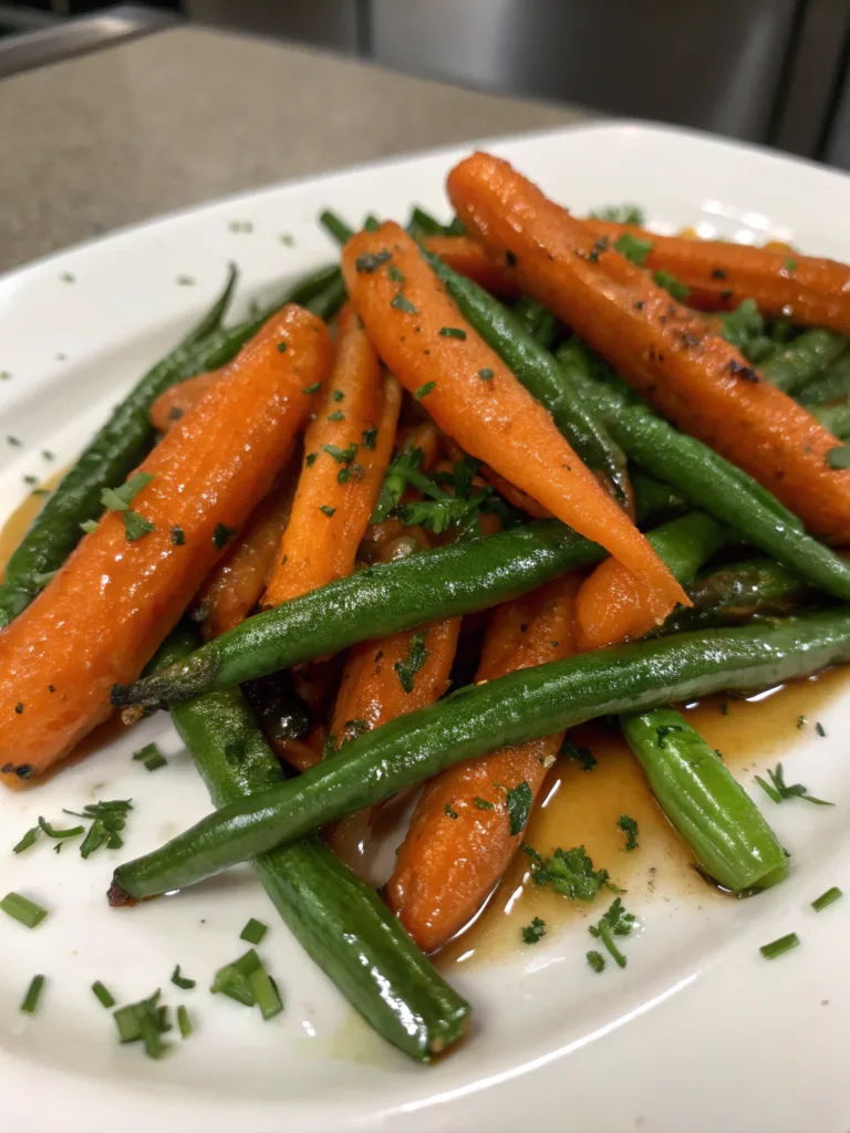 Honey Glazed Carrots & Green Beansingredients