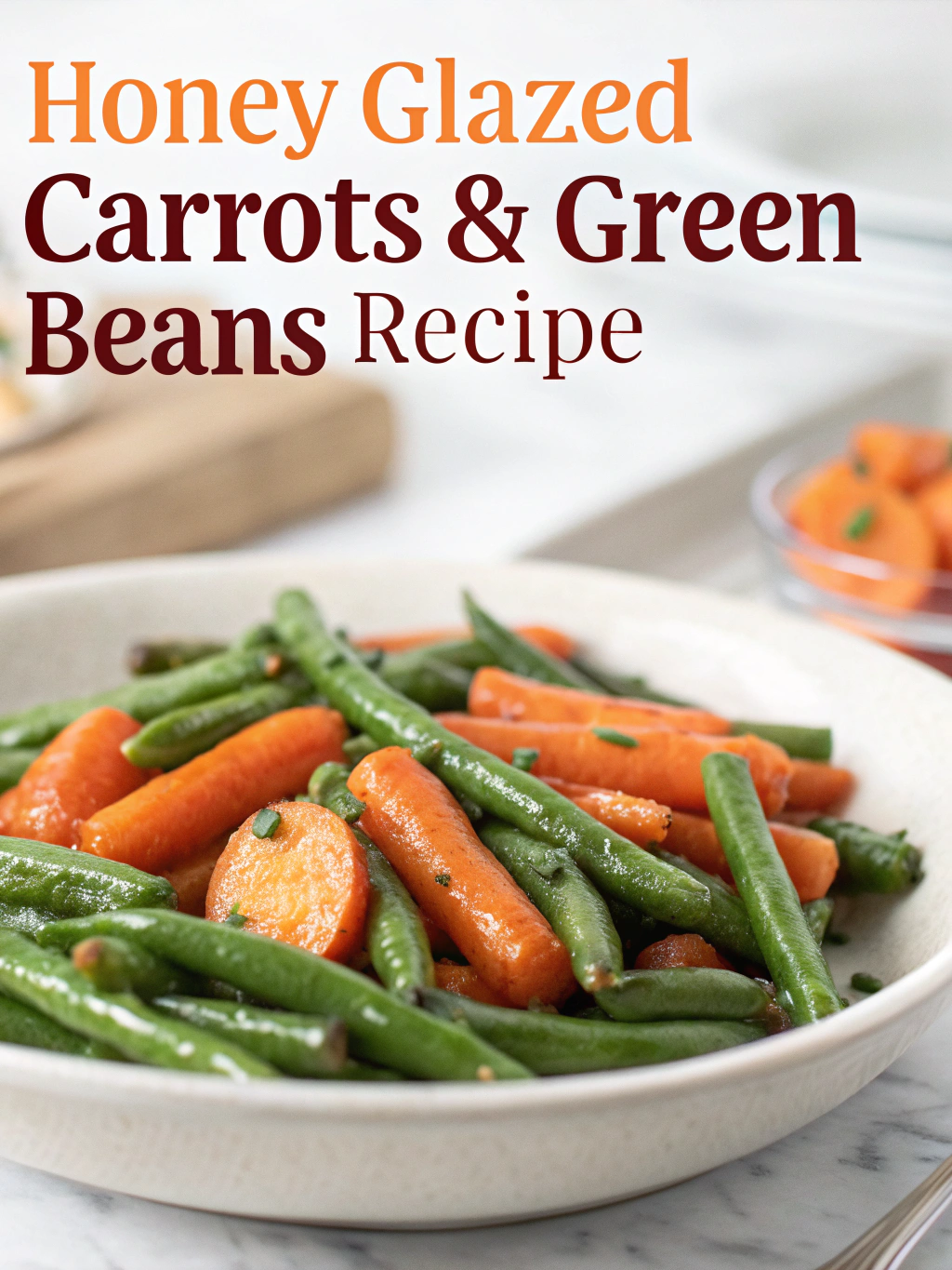 Honey Glazed Carrots & Green Beans