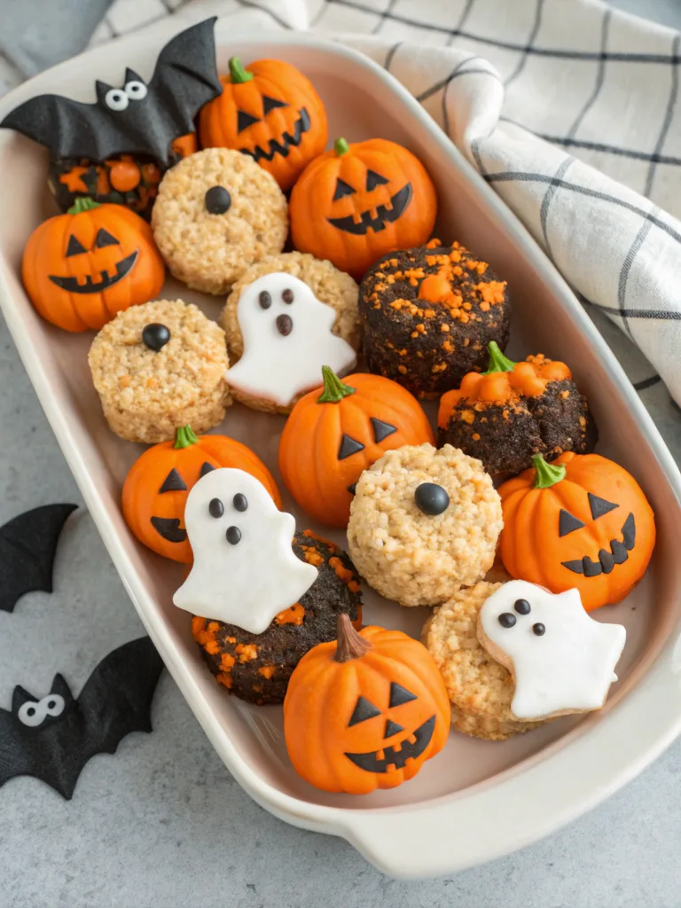 NO-BAKE HALLOWEEN TREATS