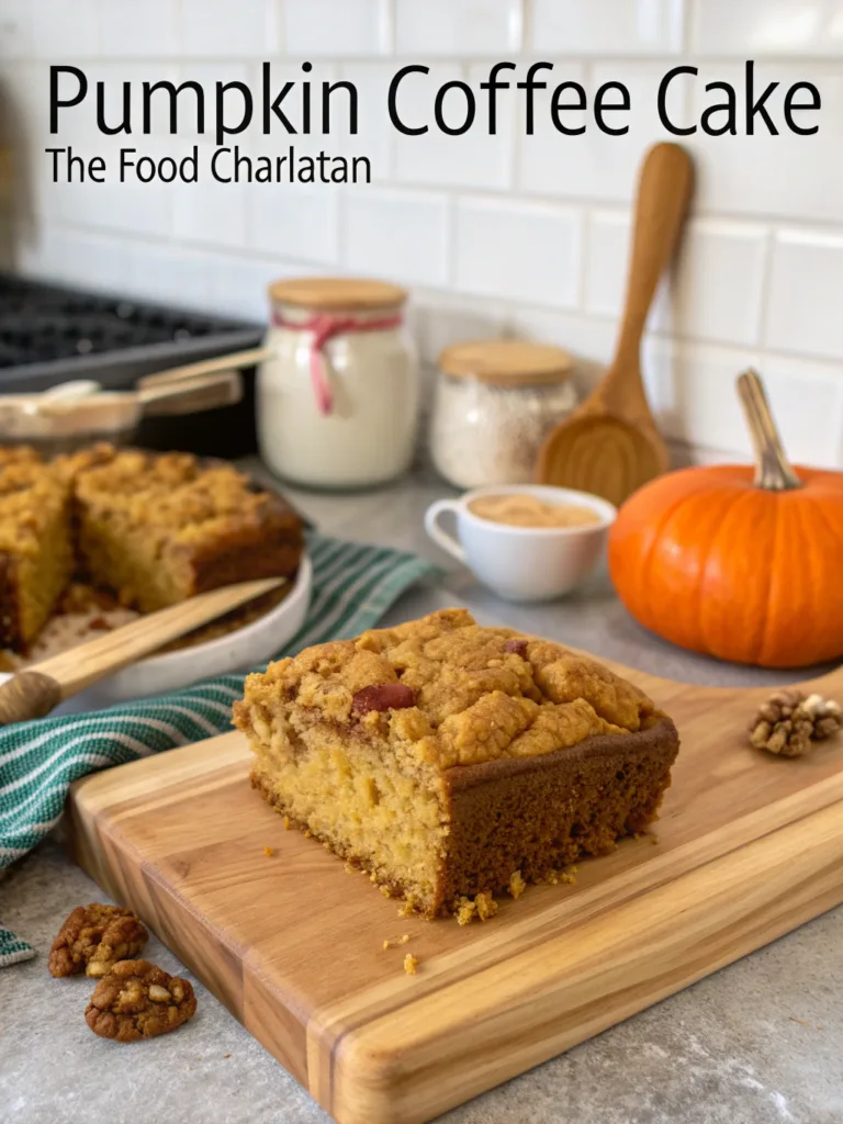 Pumpkin Coffee Cake Recipe That Beats The Food Charlatan's Version Pumpkin Coffee Cake Pumpkin Coffee Cake Recipe from The Food Charlataningredients
