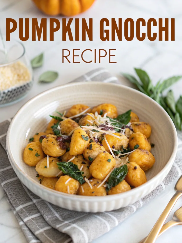 Pumpkin Gnocchi