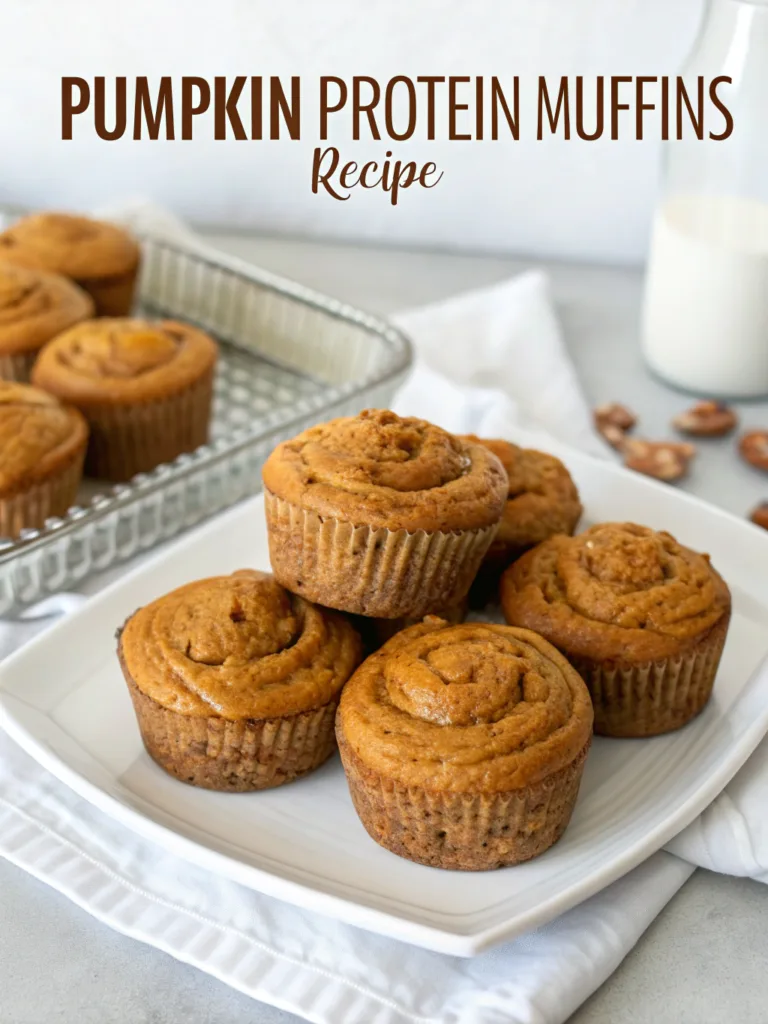 Pumpkin Protein Muffins