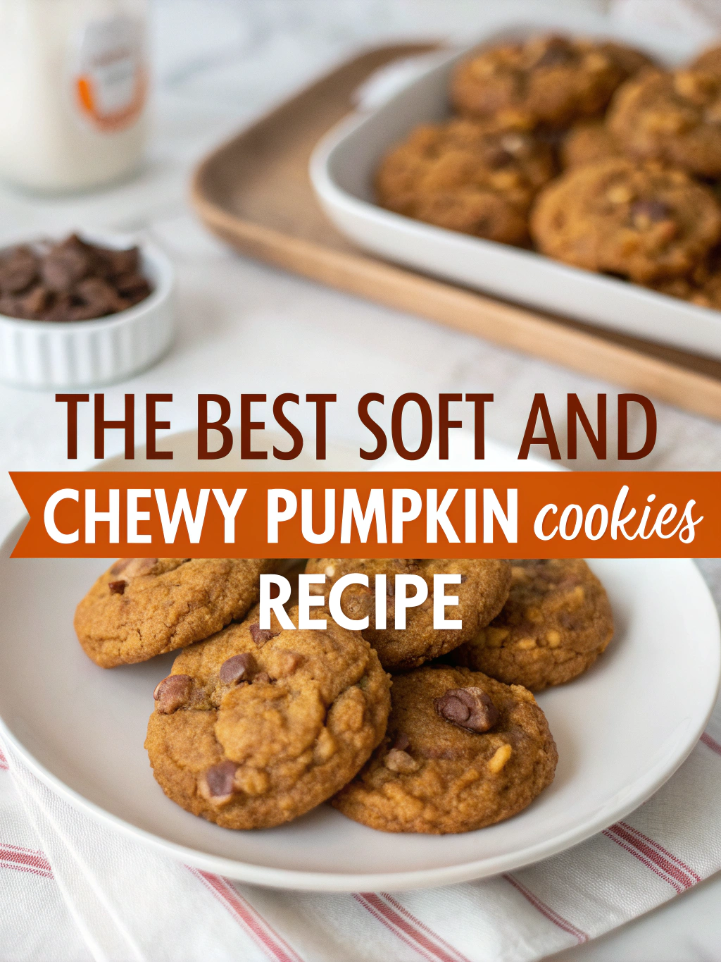 The Best Soft and Chewy Pumpkin Cookies Recipe