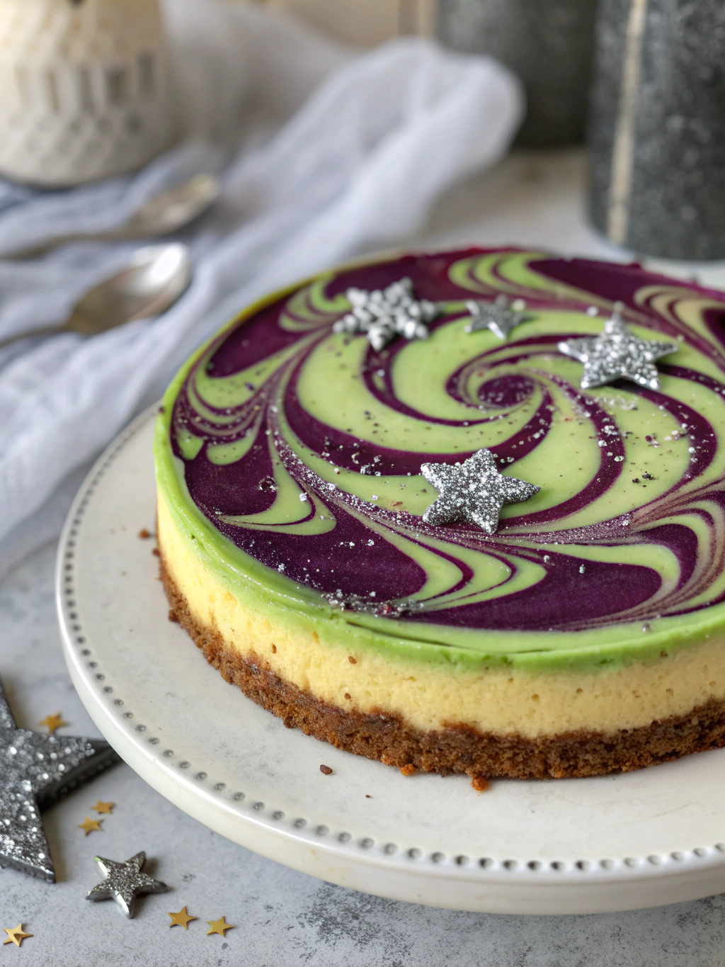 Witches’ Brew Swirl Cheesecakeingredients