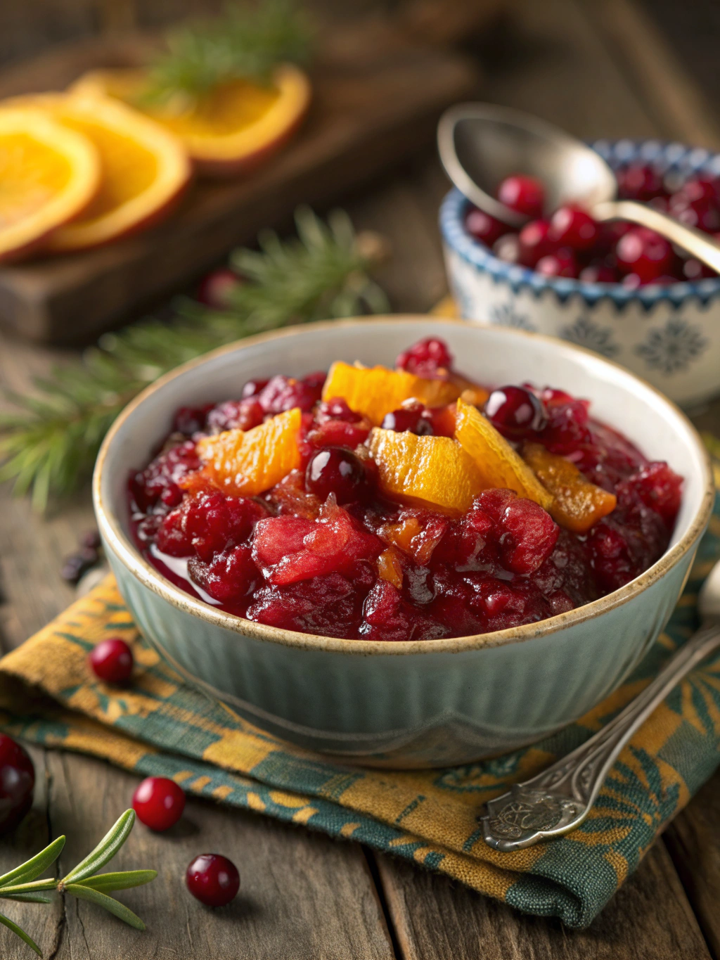 Easy Cranberry Orange Sauce - Thanksgiving Side Dishingredients