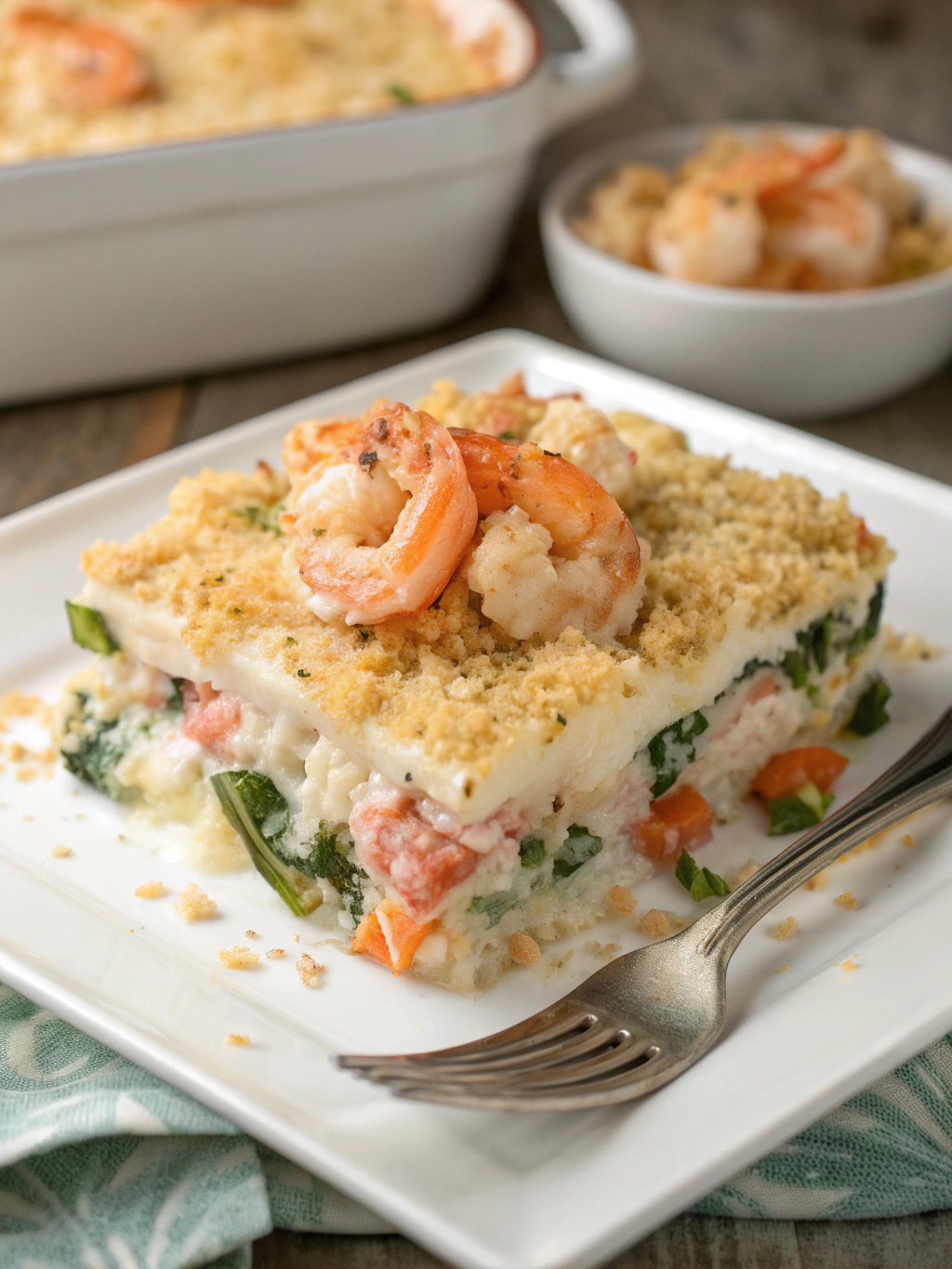 Easy Shrimp Casserole Recipe ingredients