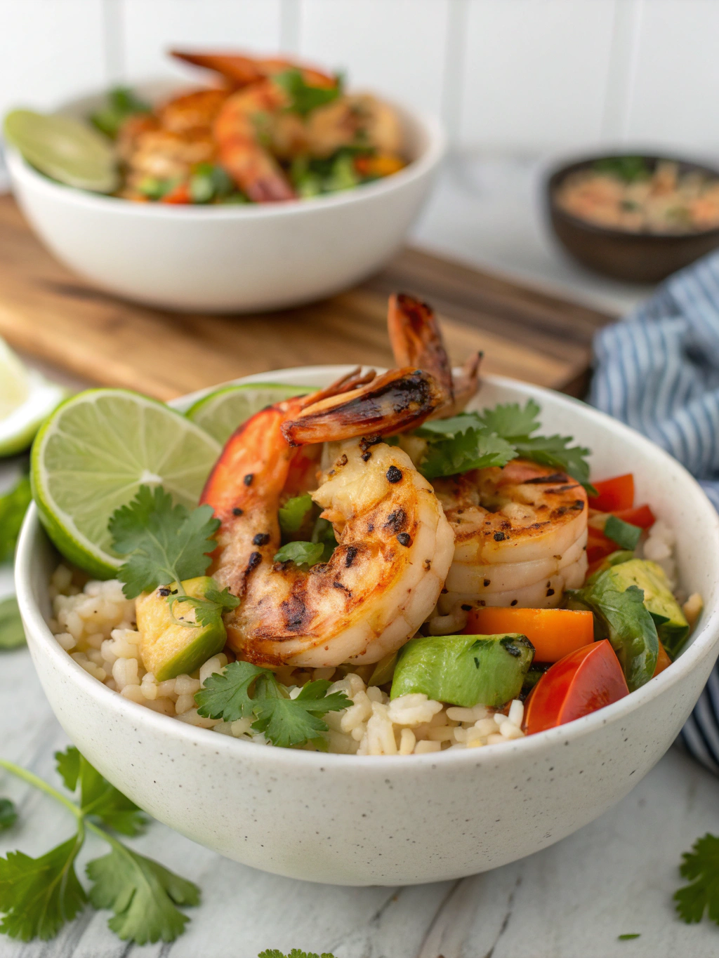 Irresistible Grilled Shrimp Bowl: A Quick & Easy Recipe for Flavorful Dining!ingredients