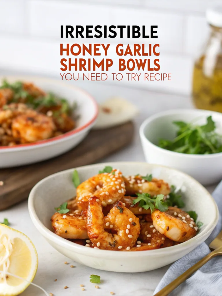 Irresistible Honey Garlic Shrimp Bowls You Need to Try Garlic Shrimp Bowls Irresistible Honey Garlic Shrimp Bowls You Need to Try