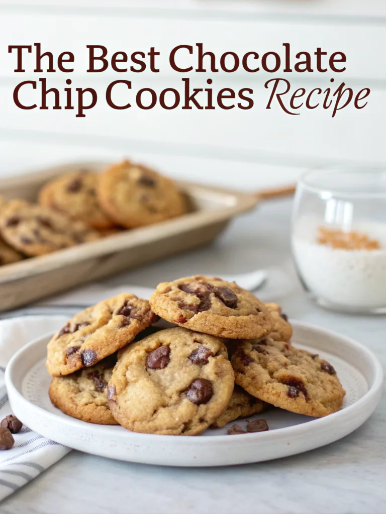 The best Chocolate Chip Cookies Recipe