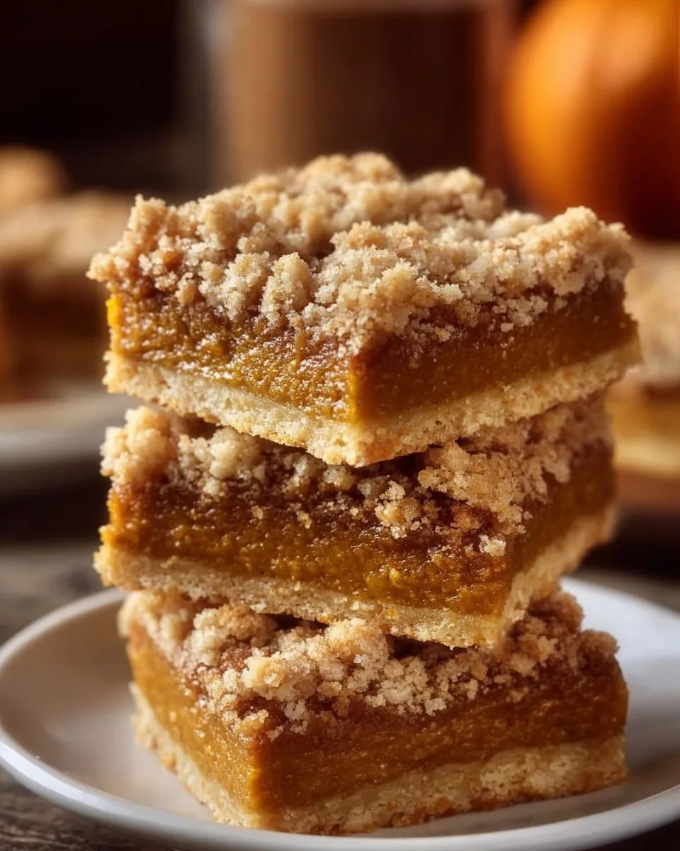 Gluten-Free Pumpkin Pie Bars