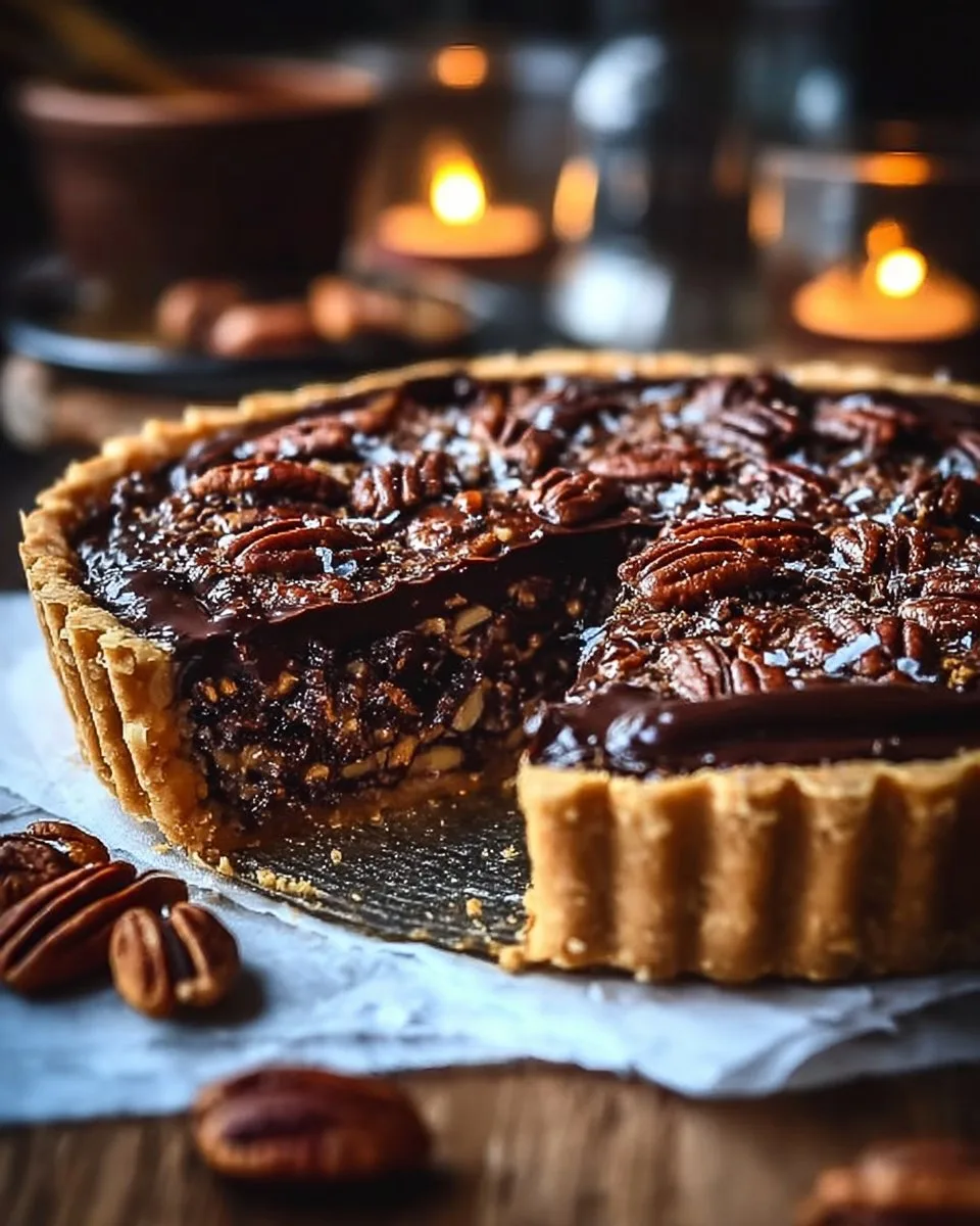 Texas Chocolate Pecan Pie chocolate pecan pie Texas Chocolate Pecan Pie