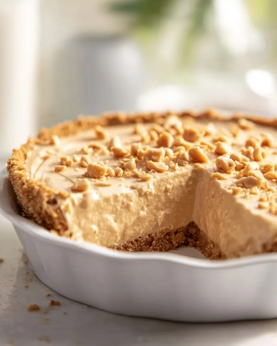 No-Bake Peanut Butter Pie