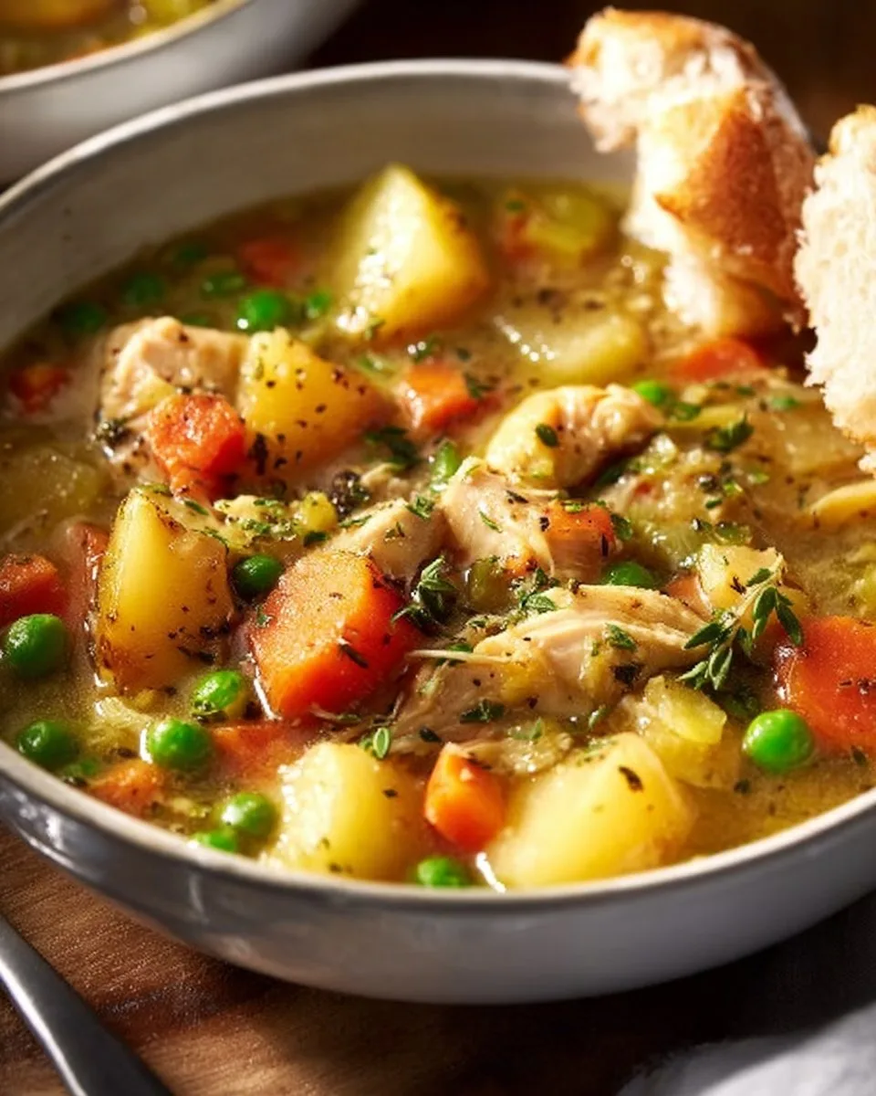 Slow Cooker Chicken Stew Recipe