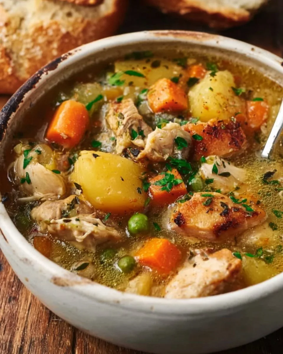 Slow Cooker Chicken Stew Recipe chicken stew Slow Cooker Chicken Stew Recipe