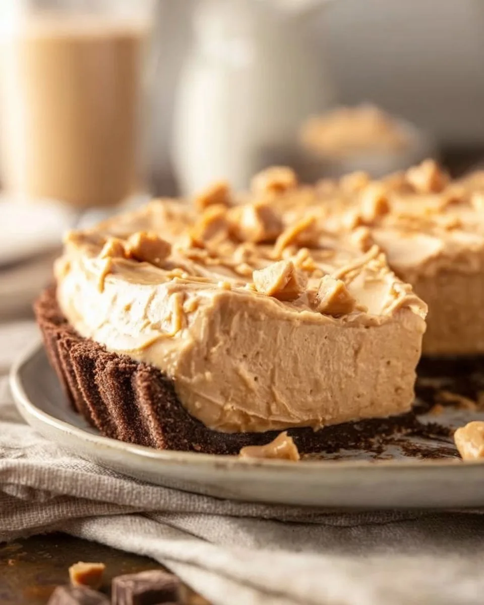 No-Bake Peanut Butter Pie peanut butter pie No-Bake Peanut Butter Pie