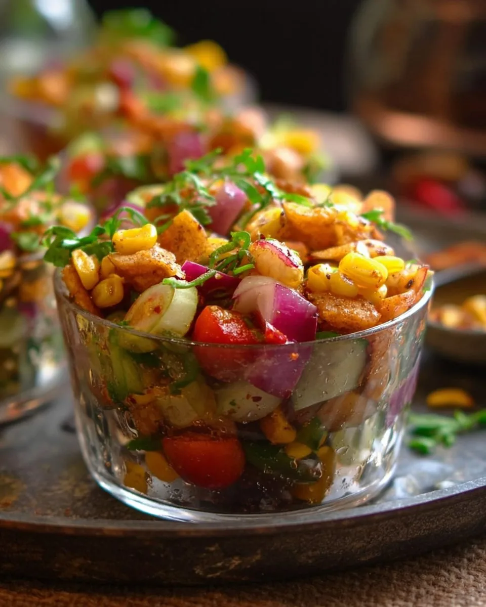 Vegetable Chaat Salad